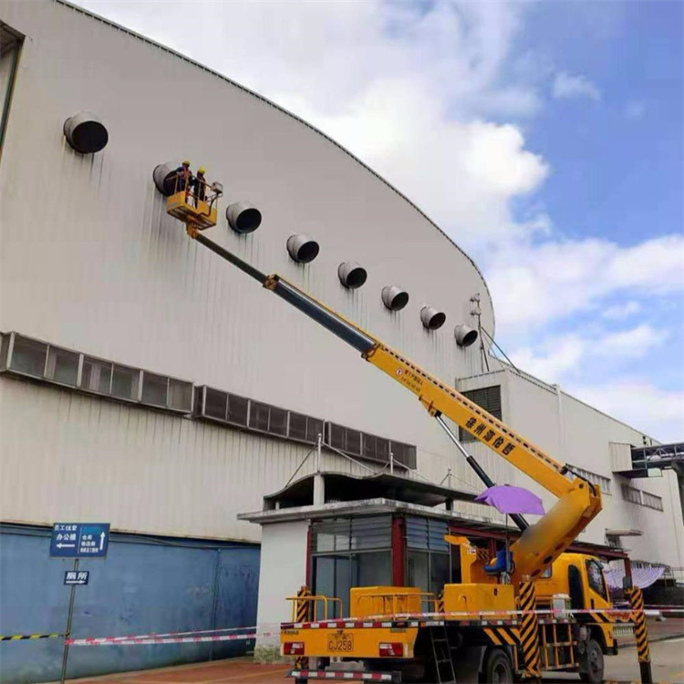 灵璧县高空作业车出租服务：专业广告牌安装解决方案